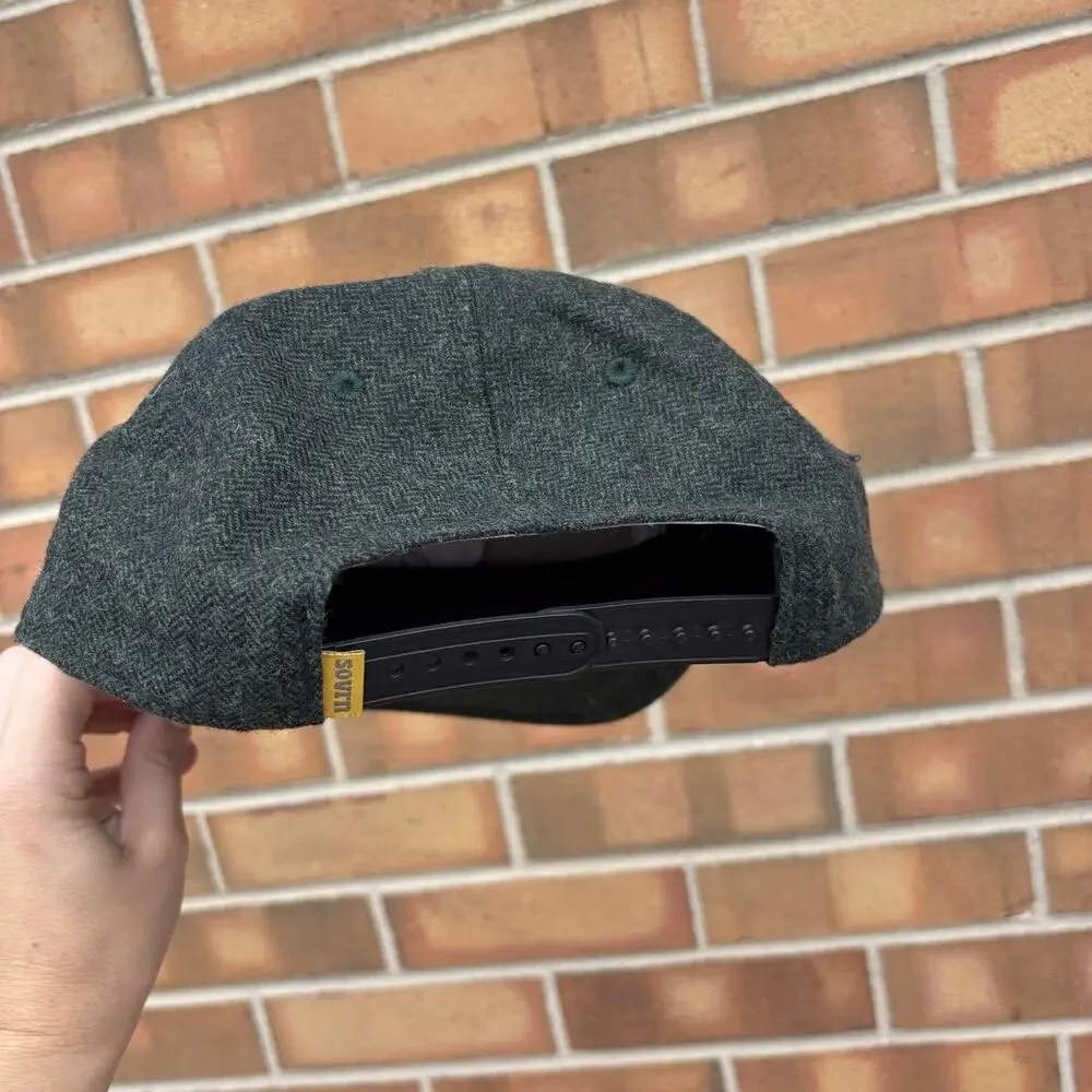 SOVRN Power To The Publisher Skateboard Hat Snapback Charcoal Grey Adjustable